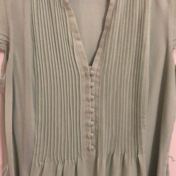 CB Established 1962 Mint Green Belted Button-Down Dress - Picture 4 of 10